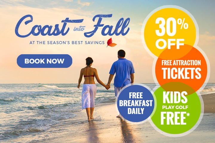 Coast into Fall and Save 30%